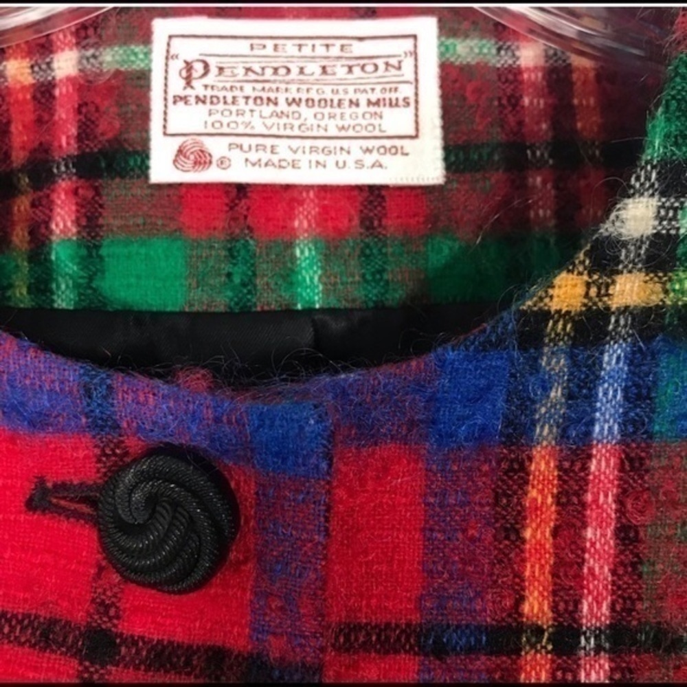 Vintage Pendleton Plaid Jacket - image 3